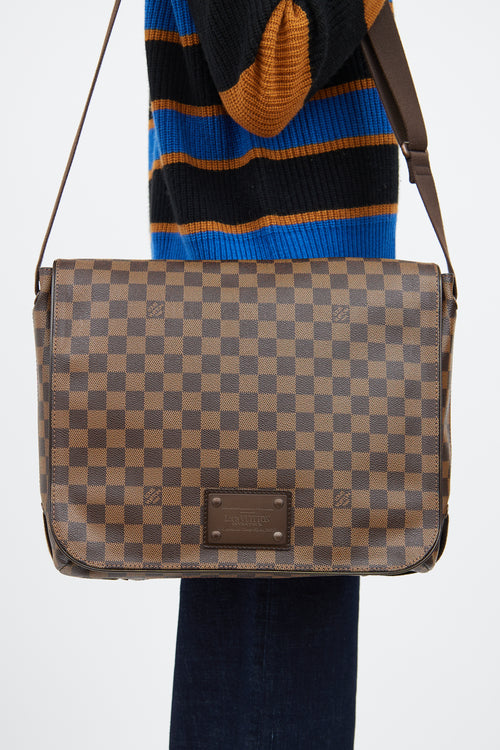 Louis Vuitton Brown Monogram Brooklyn Messenger Bag