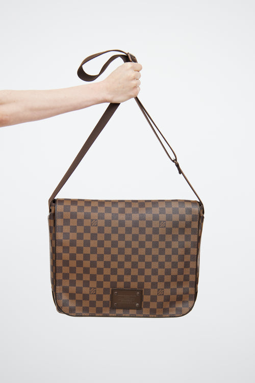 Louis Vuitton Brown Monogram Brooklyn Messenger Bag