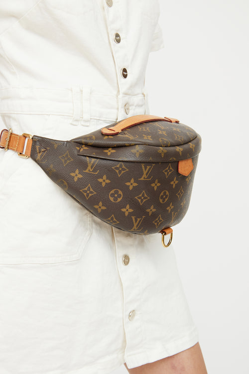 Louis Vuitton 2019 Brown Monogram MM Waist Bag