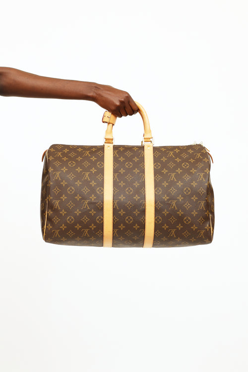 Louis Vuitton Monogram Keepall 45 Bag