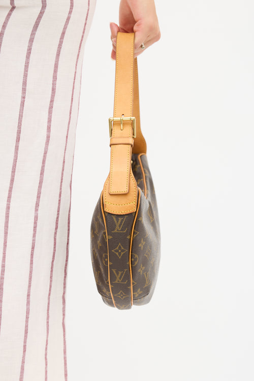 Louis Vuitton Brown Monogram Croissant MM Shoulder Bag