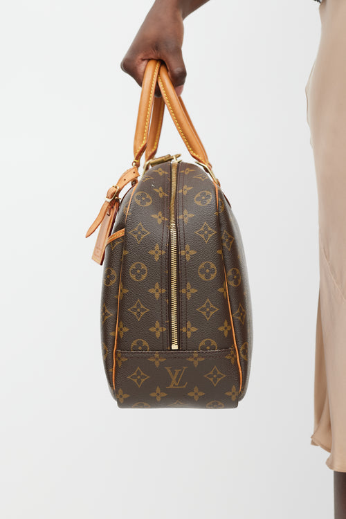 Louis Vuitton Brown Monogram Deauville Bag