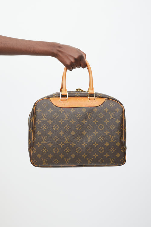 Louis Vuitton Brown Monogram Deauville Bag