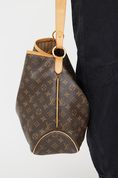 Louis Vuitton Brown Monogram Delightful Shoulder Bag