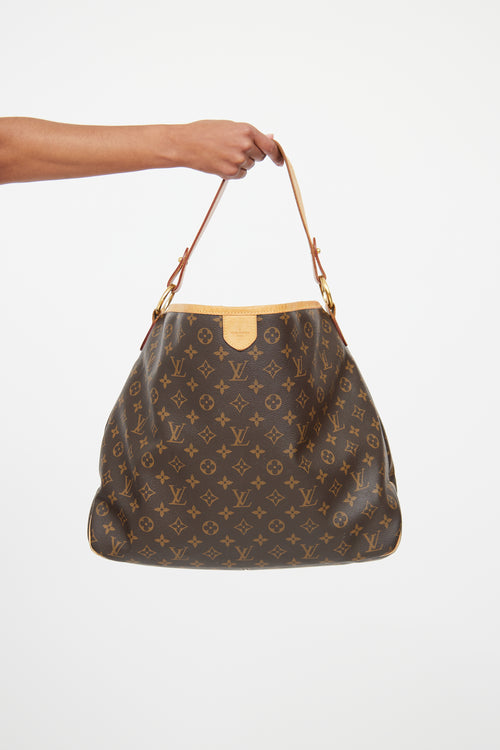 Louis Vuitton Brown Monogram Delightful Shoulder Bag