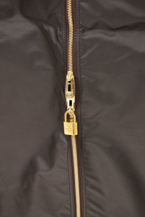 Louis Vuitton Brown Monogram Coated Garment Bag