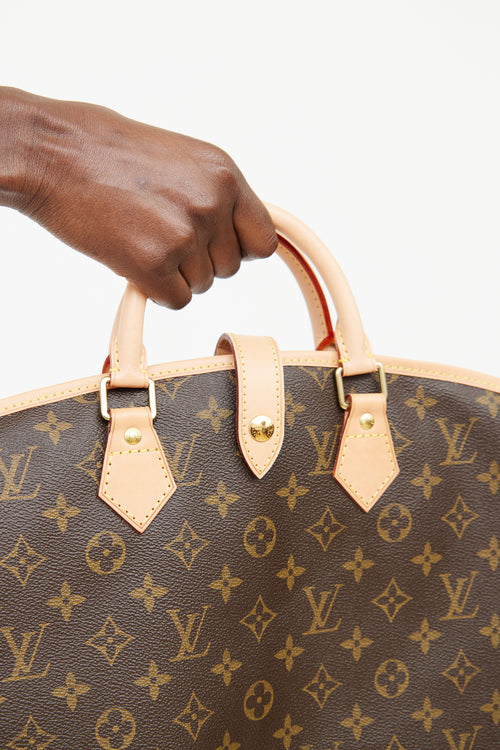 Louis Vuitton Brown Monogram Coated Garment Bag