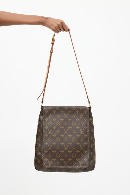 Louis Vuitton Brown Monogram Musette Salsa GM Bag