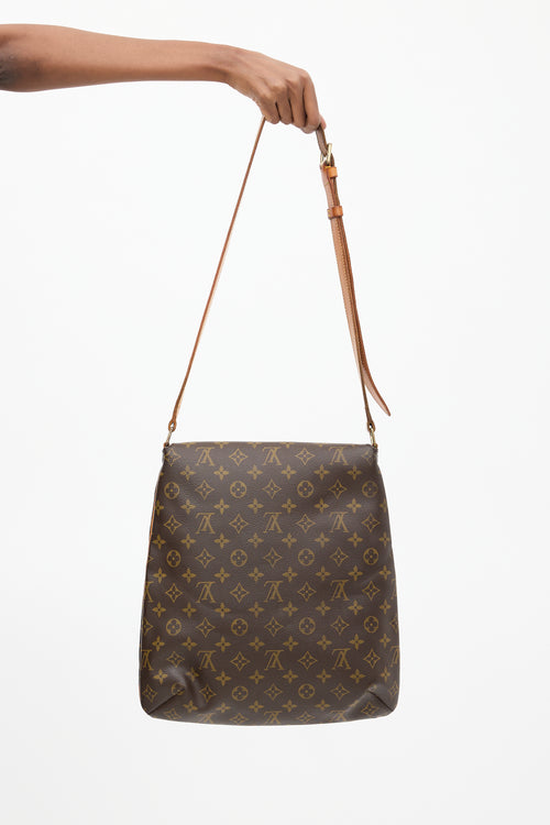 Louis Vuitton Brown Monogram Musette Salsa GM Bag