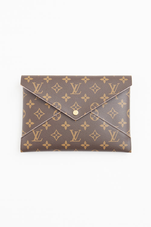 Louis Vuitton Brown Monogram Kirigami Pochette