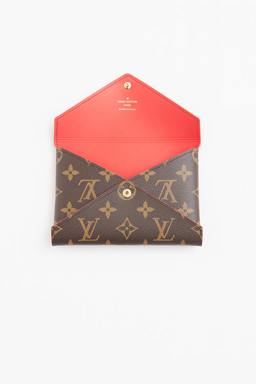 Louis Vuitton Brown Monogram Kirigami Pochette