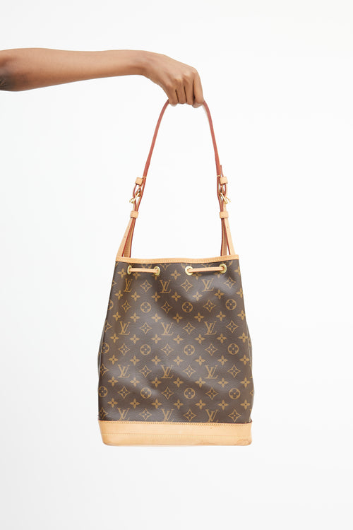 Louis Vuitton Brown Monogram Noé Bucket Bag