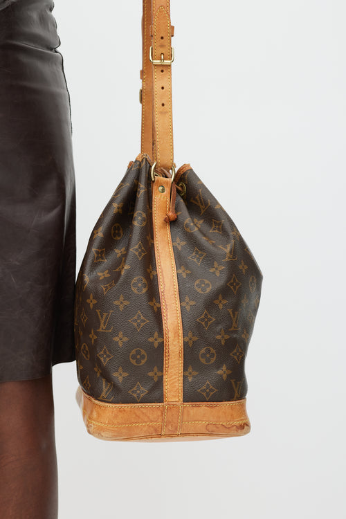 Louis Vuitton Brown Monogram Noe Bucket Bag