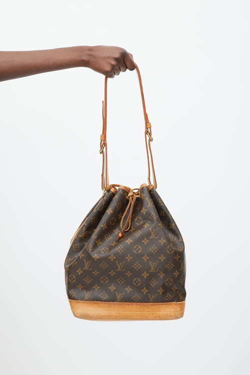 Louis Vuitton Brown Monogram Noe Bucket Bag