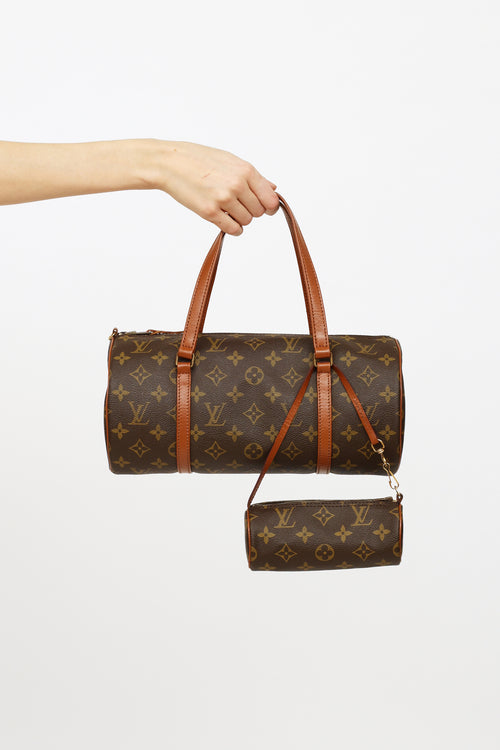 Louis Vuitton Brown Monogram Papillon Bag