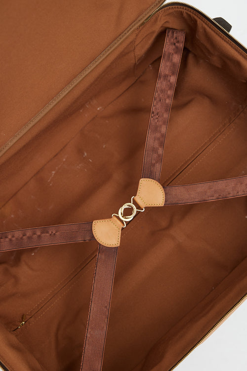 Louis Vuitton Brown Monogram Pégase 55 Suitcase