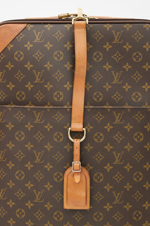 Louis Vuitton Brown Monogram Pégase 55 Suitcase