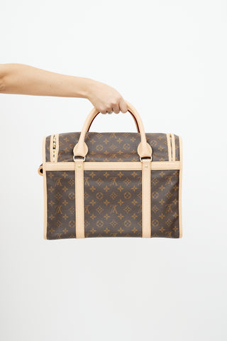 Louis Vuitton Brown Monogram Pet Carrier