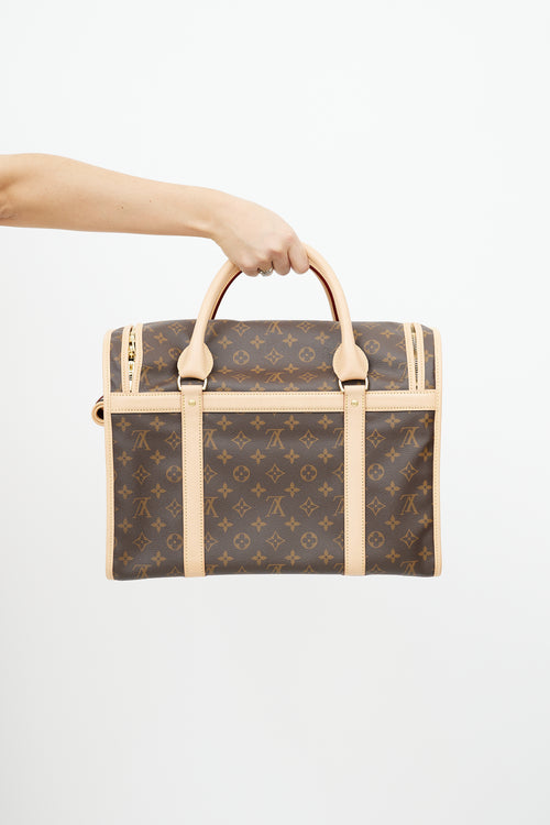 Louis Vuitton Brown Monogram Pet Carrier