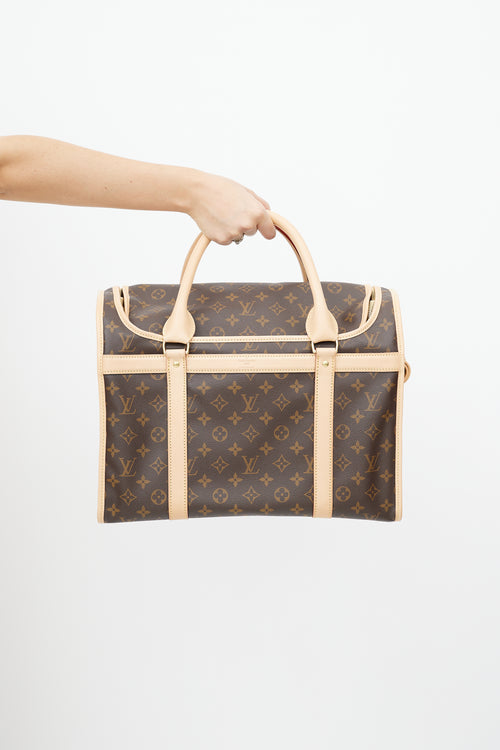 Louis Vuitton Brown Monogram Pet Carrier