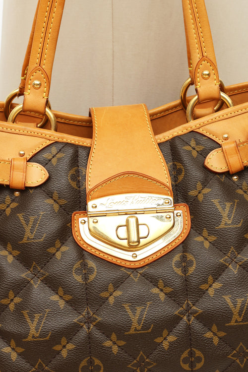 Louis Vuitton Mono Quilted Etoile Shopper Tote Bag