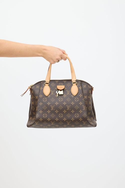 Louis Vuitton Brown Monogram Rivoli MM Shoulder Bag