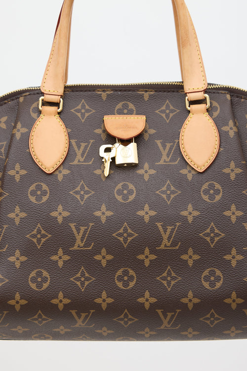 Louis Vuitton Brown Monogram Rivoli MM Shoulder Bag