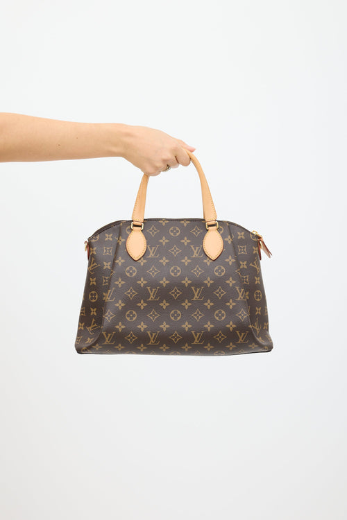 Louis Vuitton Brown Monogram Rivoli MM Shoulder Bag