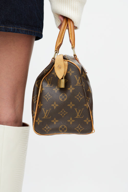 Louis Vuitton Brown Speedy 30 Monogram Bag