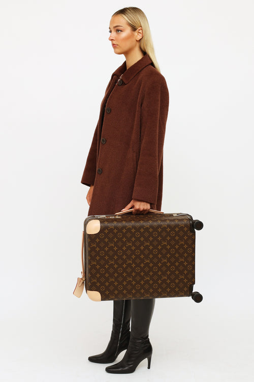 Louis Vuitton Brown Monogram Horizon 50 Suitcase