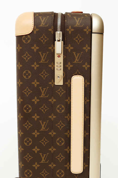 Louis Vuitton Brown Monogram Horizon 50 Suitcase