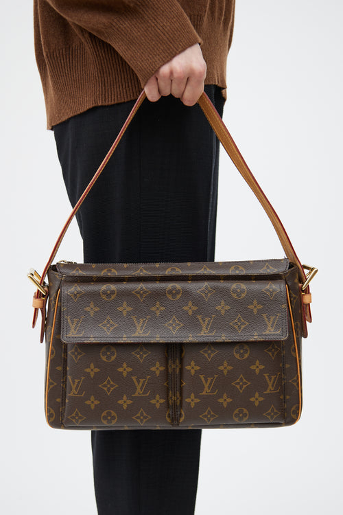 Louis Vuitton Brown Monogram Viva-Cite Gm Bag