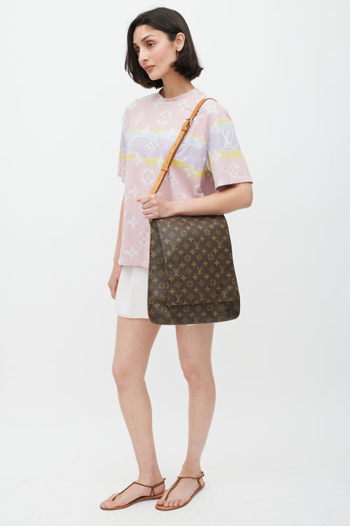 Louis Vuitton Brown Musette Monogram Crossbody Bag