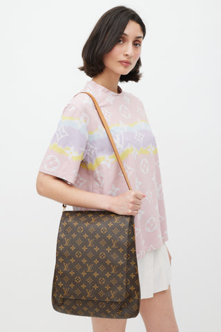 Louis Vuitton Brown Musette Monogram Crossbody Bag