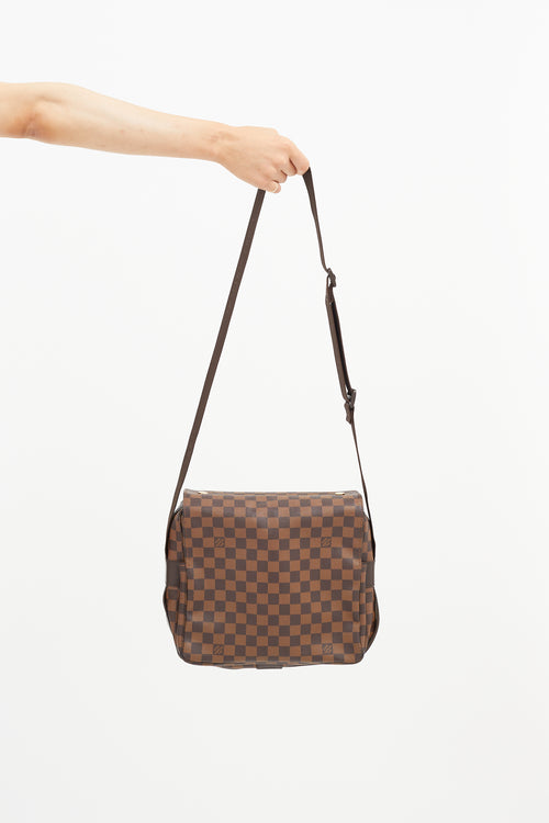 Louis Vuitton Brown Naviglio Damier Ebene Bag