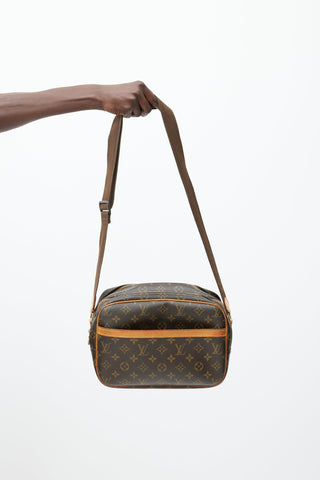 Louis Vuitton Brown Reporter Monogram Bag