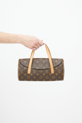 Louis Vuitton Brown Sonatine Monogram Bag