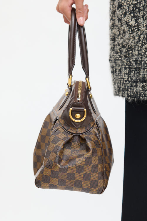 Louis Vuitton Brown Damier Ebene Trevi PM Bag