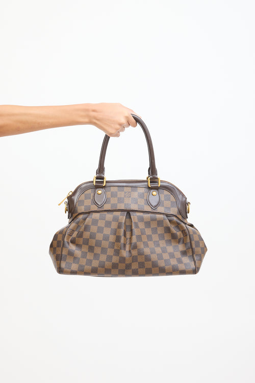 Louis Vuitton Brown Damier Ebene Trevi PM Bag