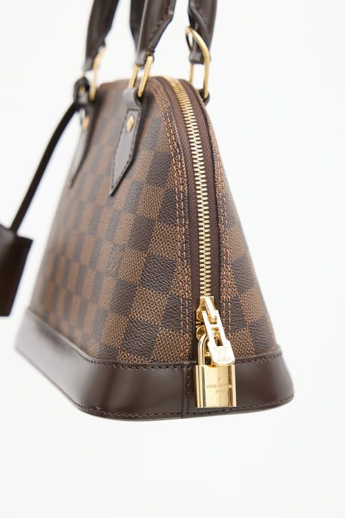 Louis Vuitton Brown Damier Ebene Alma BB Crossbody Bag