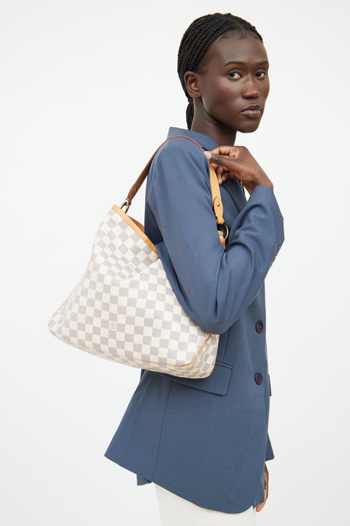 Louis Vuitton Damier Azur Delightful PM Bag