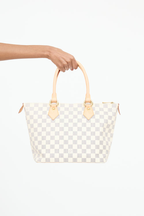 Louis Vuitton 2007 Damier Azur Saleya Bag