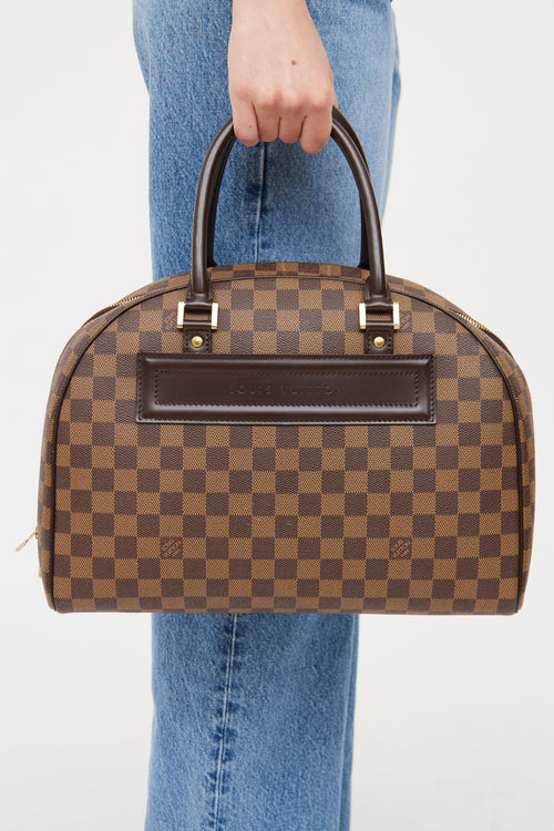 2001 Brown Damier Ebene Nolita Bag Louis Vuitton