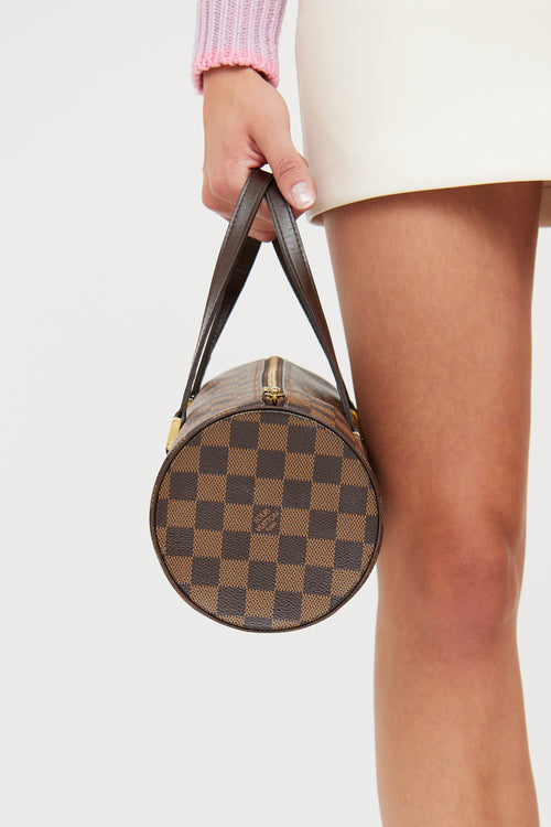 Louis Vuitton Brown Damier Ebene Papillon Bag