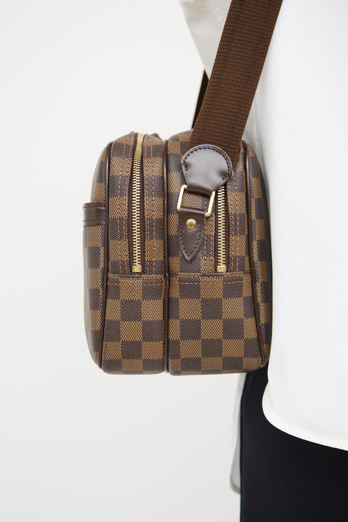 Louis Vuitton Brown Reporter PM Crossbody Bag