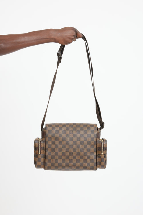 Louis Vuitton Brown Monogram Reporter Melville Bag