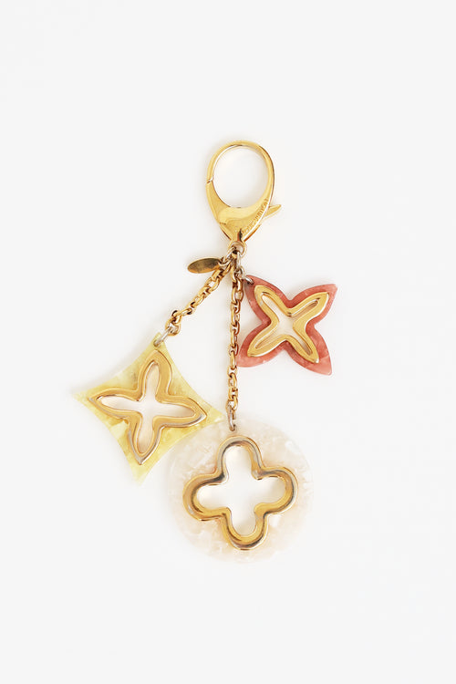 Louis Vuitton Gold Resin Insolence Charm