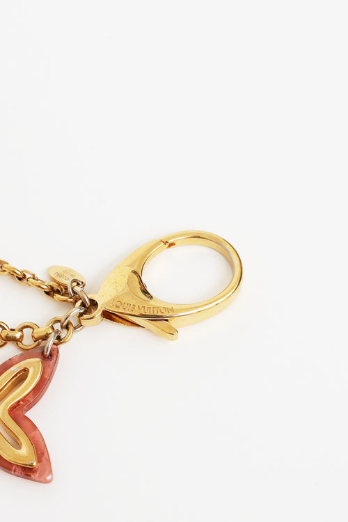 Louis Vuitton Gold Resin Insolence Charm