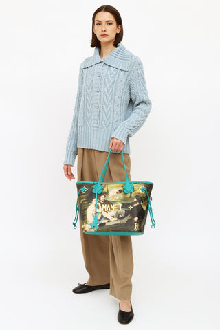 x Jeff Koons Manet Neverfull Bag