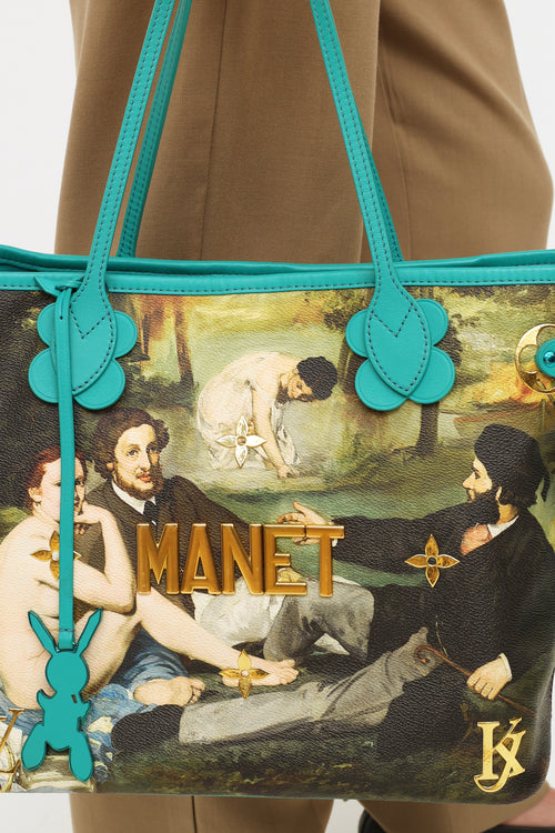 x Jeff Koons Manet Neverfull Bag